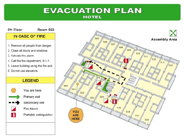 evacuation plans