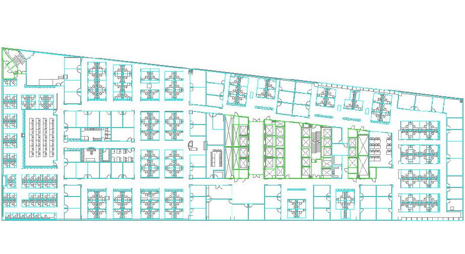 polylining and space management