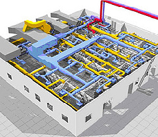 HVAC Engineering Drawing